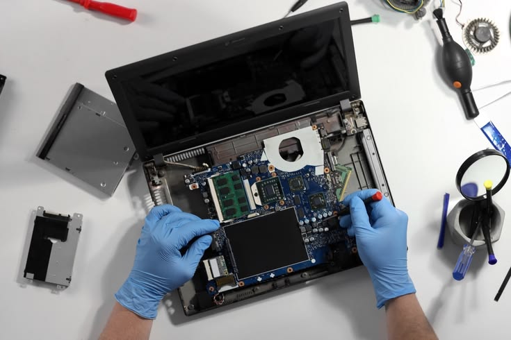 Laptop motherboard repair at FixVault Dubai